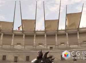 AE模板-E3D罗马斗兽场三维场景动画展示 The Colosseum Pack 免费下载