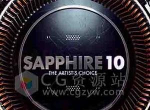 AE/Pr蓝宝石视觉特效插件Boris Sapphire AEX v10.1 CE For Adobe CC 2017 一键破解安装版