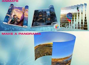 AE脚本-三维透视卷轴扭曲变形展开照片墙效果Transformer 2.2.1 Win/Mac + 使用教程