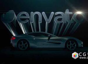 AE模板-汽车显示组合变形Logo展示动画 Car Reveal 免费下载