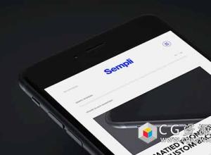 AE模板-手机笔记本APP动画UI界面体验设计宣传 Sempli – Animated Devices Mockup Bundle