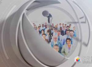 AE模板-球形标志图片Logo展示动画 Spherical Logo