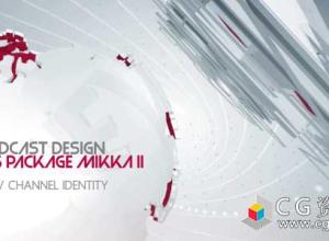 AEC4D模板-新闻体育电视栏目包装工程Broadcast Design News Package Mikka II