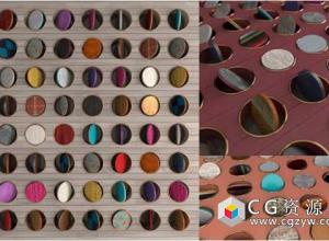 C4D阿诺德渲染器265种材质包预设Gumroad – Arnold Shader Suite C4D v1.0