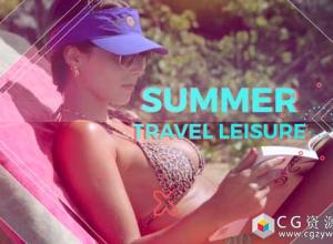 AE模板-夏天旅游度假时尚视频片头 Summer