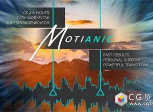 AE脚本-图片视频添加转场幻灯片效果- Motianic - Slideshow Creator