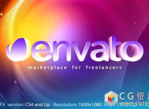 AE模板-彩色标志渐变颜色Logo动画 Color Logo