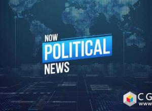 AE模板-科技感电视新闻栏目包装片头 TV Broadcast Pack