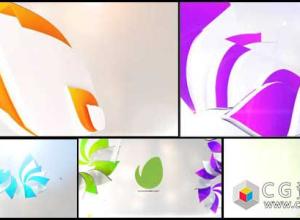 AE模板-时尚三维Logo动画 Logo Intro