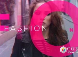 AE模板-时尚幻灯片企业宣传商业推广视频宣传片 Fashion Slideshow