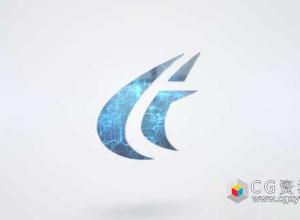 AE模板-金光闪闪科技感Logo动画 Clean Tech Logo