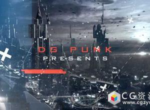 AE模板-现代幻灯片科技感三维视差图片开场 Modern Slideshow