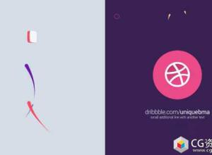 AE模板-MG动画抽象五颜六色创意线条Logo展示 Logo Reveals