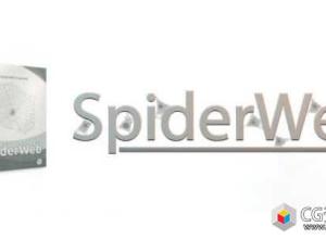C4D蜘蛛网制作插件 Aescripts SpiderWeb 1.21 For Cinema 4D WinMac