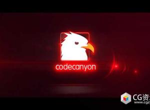 AE模板-快速闪光扫边光效logo片头动画quick-logo-reveal