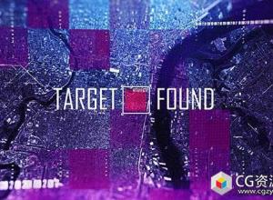 AE模板-间谍电影行动预告片刑侦剧反黑宣传片头target-found