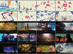 2017年9月份Stash 125期CG创意电视栏目包装参考广告视频动画短片合集