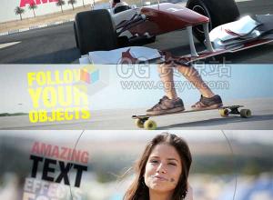 FCPX插件-专业文字动态三维跟踪助手 Pixel Film Studios PROTRK