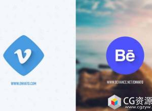 AE模板-扁平化Logo展示MG动画 Flat Logo Opener