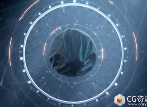 AE模板-史诗般抽象黑暗动态画面破碎Logo展示 Epic Glitch Logo