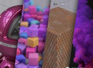 Cinema 4D R18阿诺德渲染器Arnold高级案例视频教程