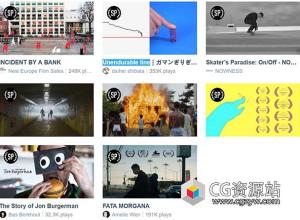 Vimeo STAFF PICKS官方认证创意CG特效动画微电影参考 8月份更新