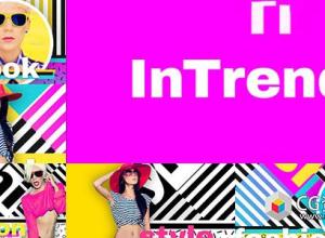 AE模板-时尚时装秀电视栏目包装展示发布会片头