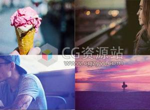 视频素材-22组彩色复古胶片增加视频噪点高清素材