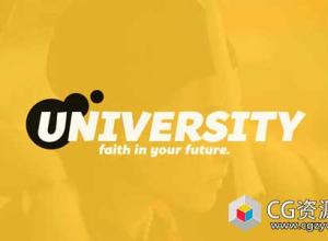 AE模板-大学电视专场学校电视广播电视广告宣传university-tv-spot-01