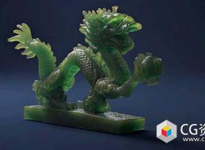 C4D R19使用阿诺德渲染器Arnold制作3S材质视频教程含C4D工程