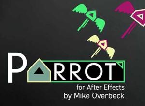 AE父子跟随脚本MG动画 Aescripts Parrot v1.0.2 + 使用教程