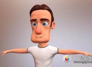 C4D教程-如何使用三维人物绑定动画教程+工程文件