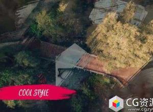 PR模板-画笔幻灯片笔刷遮罩图片展示 Brush Slideshow - Premiere Pro Templates