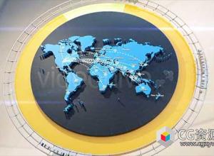 AE模板-简洁时尚室内商务字幕条动画 Classic Lower Third