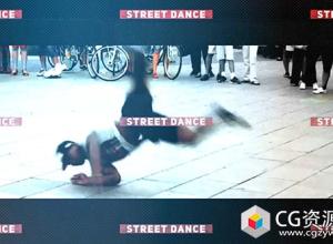 AE模板-时尚街头舞蹈比赛城市旅游宣传片头Street Dance Opener