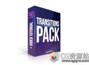 19组动态视频Premiere转场预设 Transitions Pack