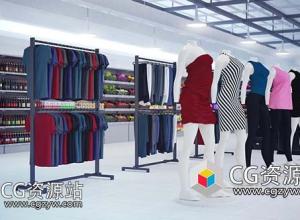 26个超市设备高多边形三维模型集合(C4D/MAX/FBX/OBJ格式)CGAxis Models Volume 70 Supermarket IV
