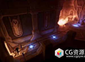 Unity与Maya创建游戏环境场景制作实例训练视频教程