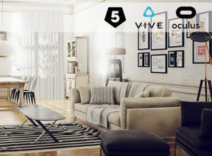 Unity虚拟现实家居客厅场景 ArchVizPRO Interior Vol1 v1.3