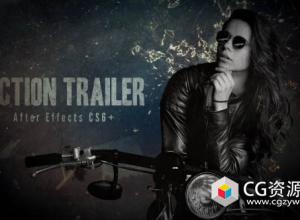 AE模板-4K动作电影预告片开场Action Trailer 4K