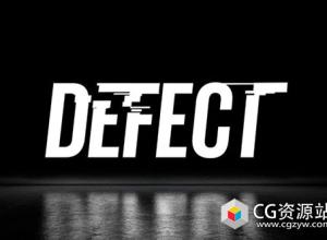 Cinema 4D 毛刺文本转换教程Cinema 4D – Glitch Text Transition Tutorial