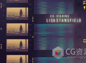 AE模板-胶卷电影片头视频剪辑 Film Titles Opener