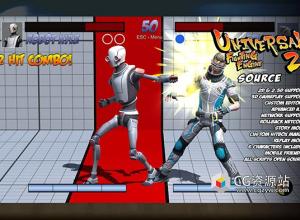 Unity通用格斗引擎完整项目系统 Universal Fighting Engine 2 Source v2.7.0a