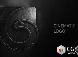 AE模板-暗黑电影标志logo动画cinematic-logo