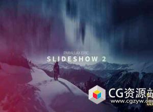 AE模板-4K分辨率视差史诗幻灯片Parallax Epic Slideshow II