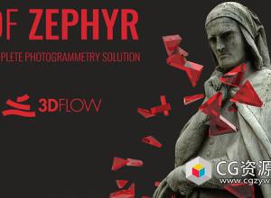 照片自动重建三维模型软件破解版3DF Zephyr PRO 3.702 Win