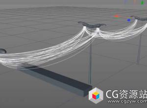 C4D杂乱点线线条制作插件 Topowire 1.3 Win/Mac + 使用教程