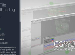 Unity瓦片和塔防游戏工具AStar 2D Tile Based Pathfinding v1.2.1