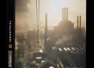 码头工厂工业三维模型场景Kitbash3D – Industrial