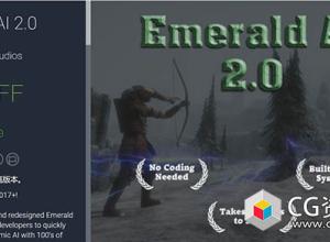 Unity 100多种AAA级动态AI系统 Emerald AI 2.0 - 2.4.2.0